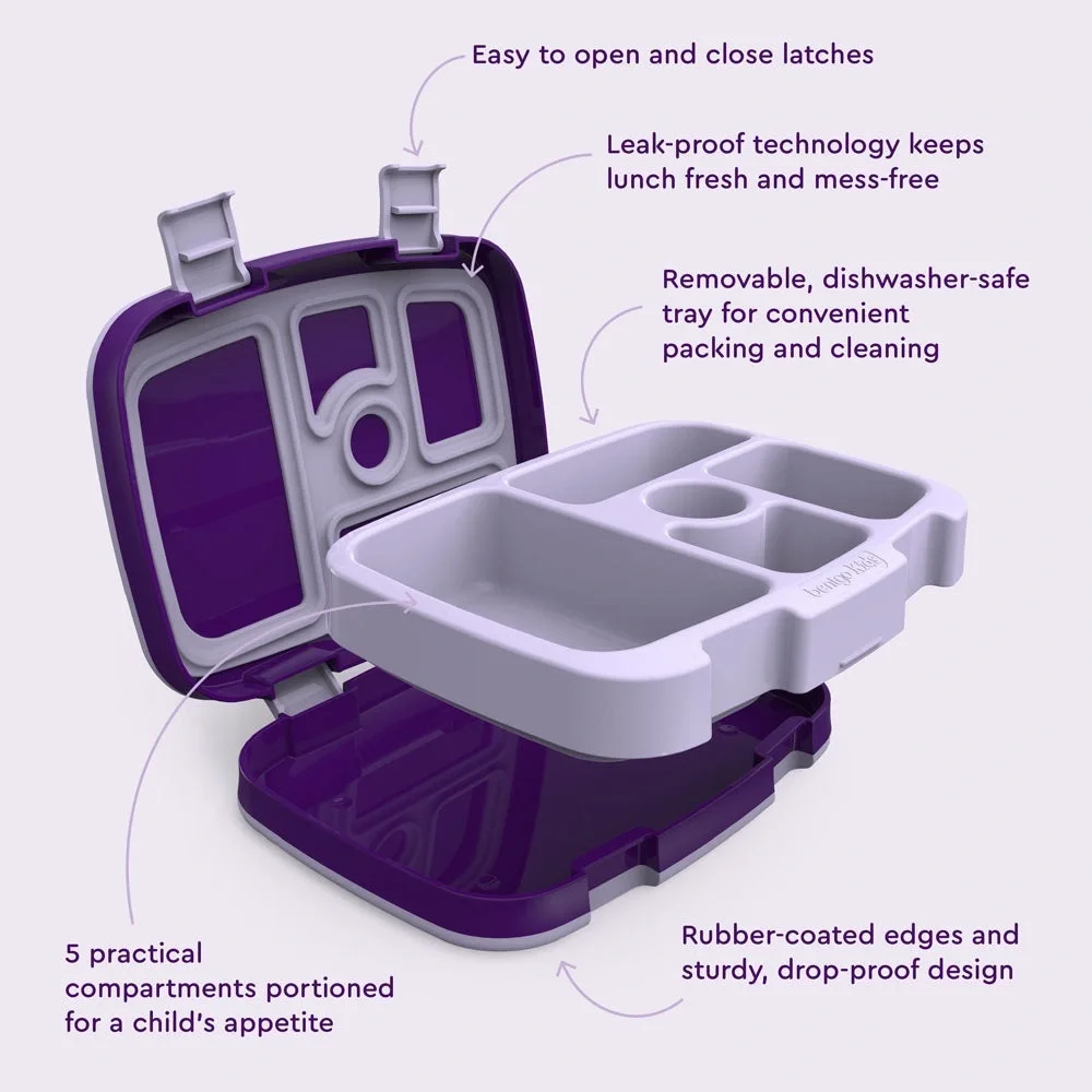 New Bentgo Kids Durable and Leak-Proof Children’s Lunch Box | Dinosaurs